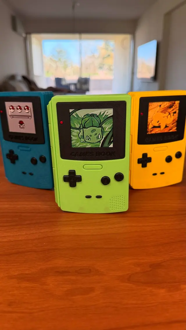Tre Games Book in colori diversi